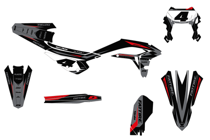 Beta X-TRAINER Dekor-Kit - BTXT005 Schwarz