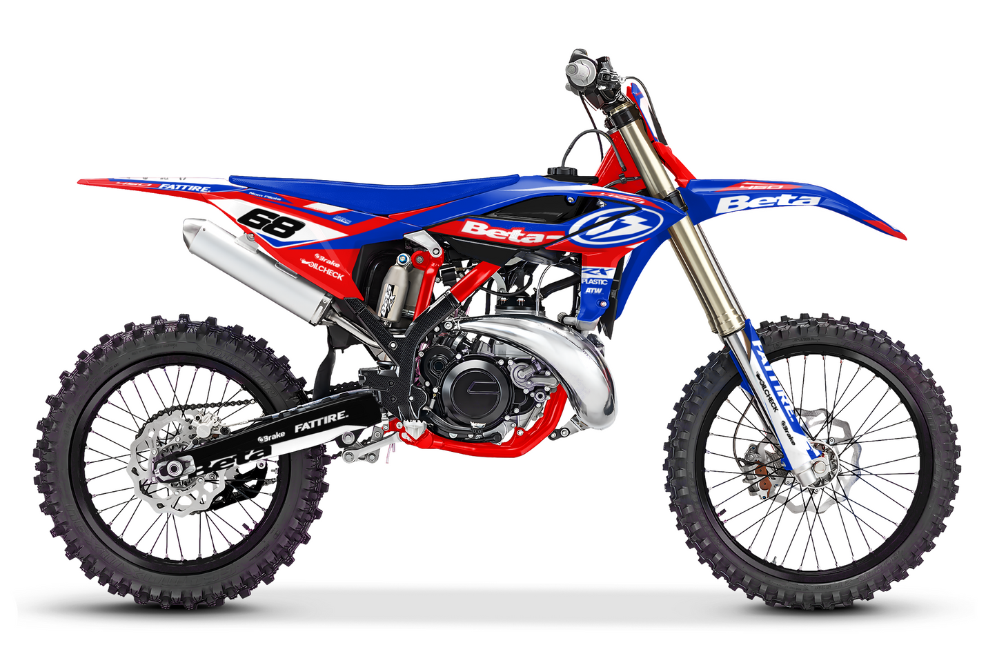 Kit déco Beta RR/RX/XTRAINER - BTMX001 Bleu