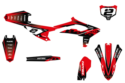 Kit déco Beta RR/RX/XTRAINER - BTMX002 Noir