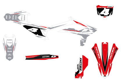 Kit déco Beta RR/RX/XTRAINER - BTMX005 Blanc