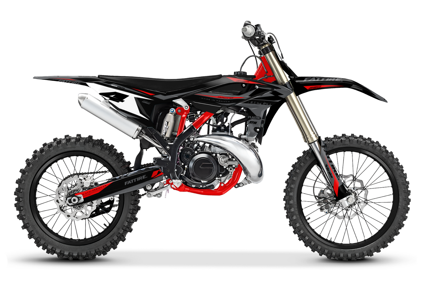 Kit déco Beta RR/RX/XTRAINER - BTMX005 Noir
