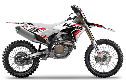 Kit déco Ducati Desmo - DCMX001 Blanc