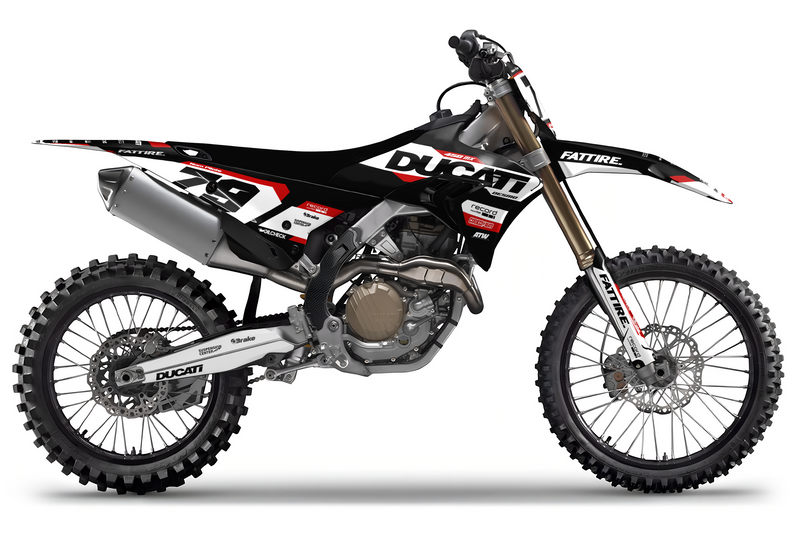 Kit déco Ducati Desmo - DCMX002 Noir