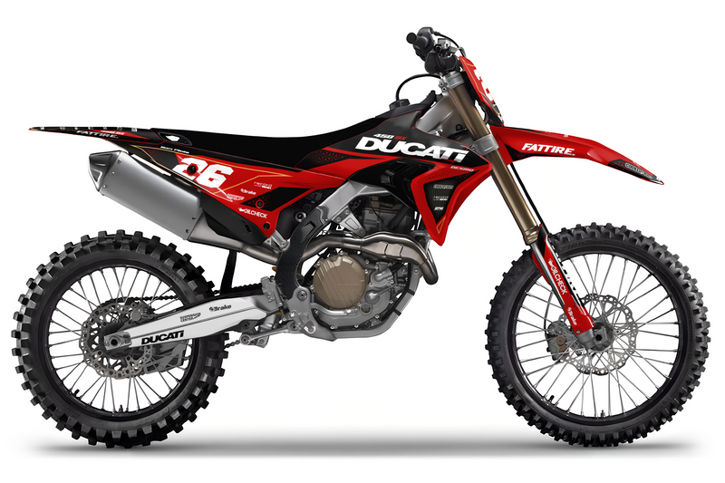 Kit déco Ducati Desmo - DCMX003 Beige