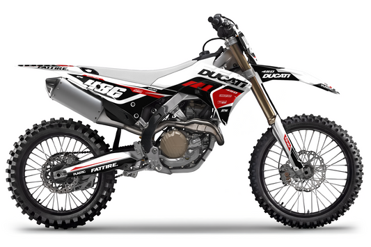 Kit déco Ducati Desmo - DCMX004 Blanc