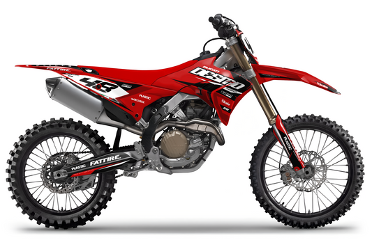 Kit déco Ducati Desmo - DCMX005 Rouge