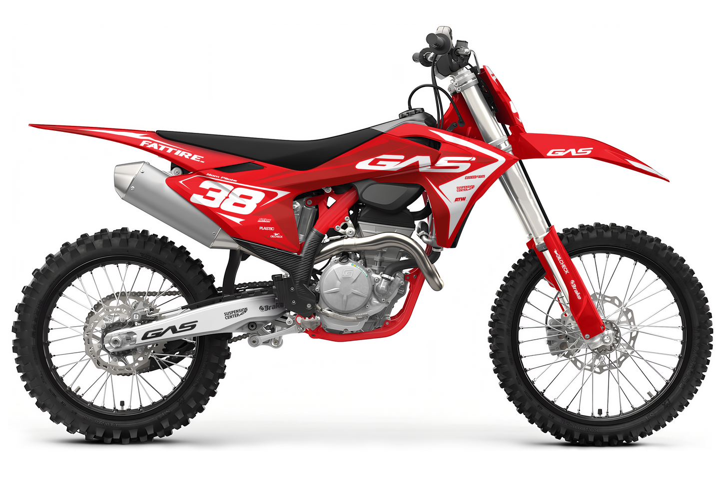 Kit déco GasGas MC/EC - GGMX001 Rouge