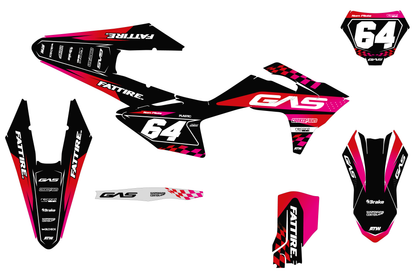Kit déco GasGas MC/EC - GGMX002 Rose