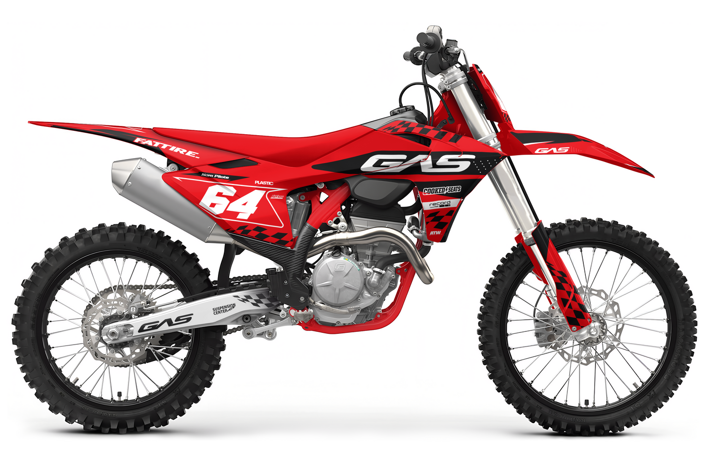 Kit déco GasGas MC/EC - GGMX002 Rouge