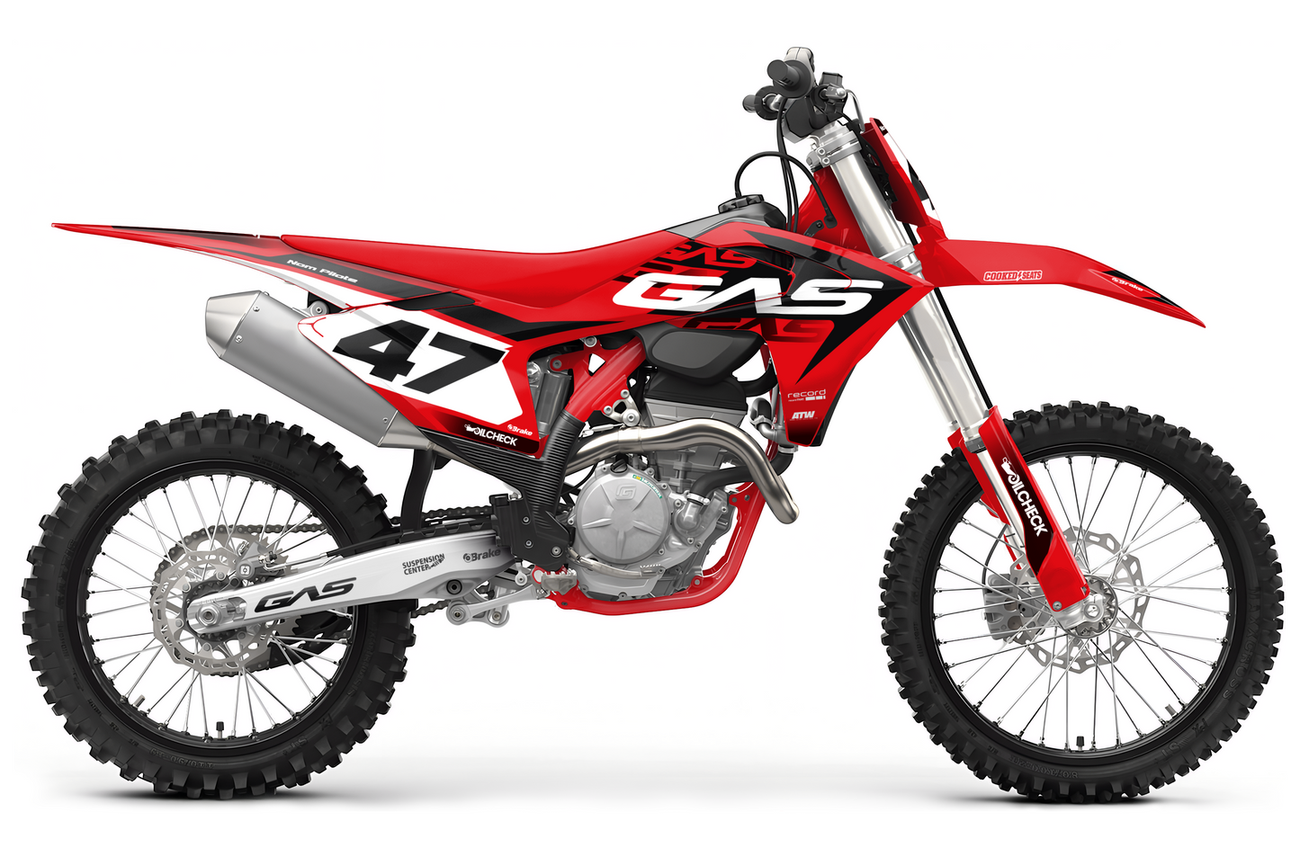 Kit déco GasGas MC/EC - GGMX003 Rouge