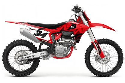 Kit déco GasGas MC/EC - GGMX005 Rouge