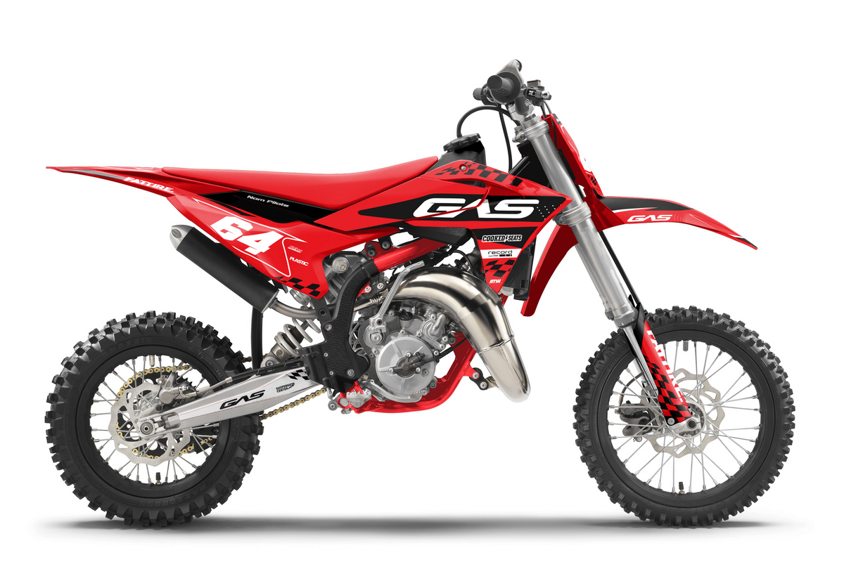 Kit déco GasGas MC 50/65/85 & MC-E 3/5 Graphics Kit - GGMMX001 Rouge