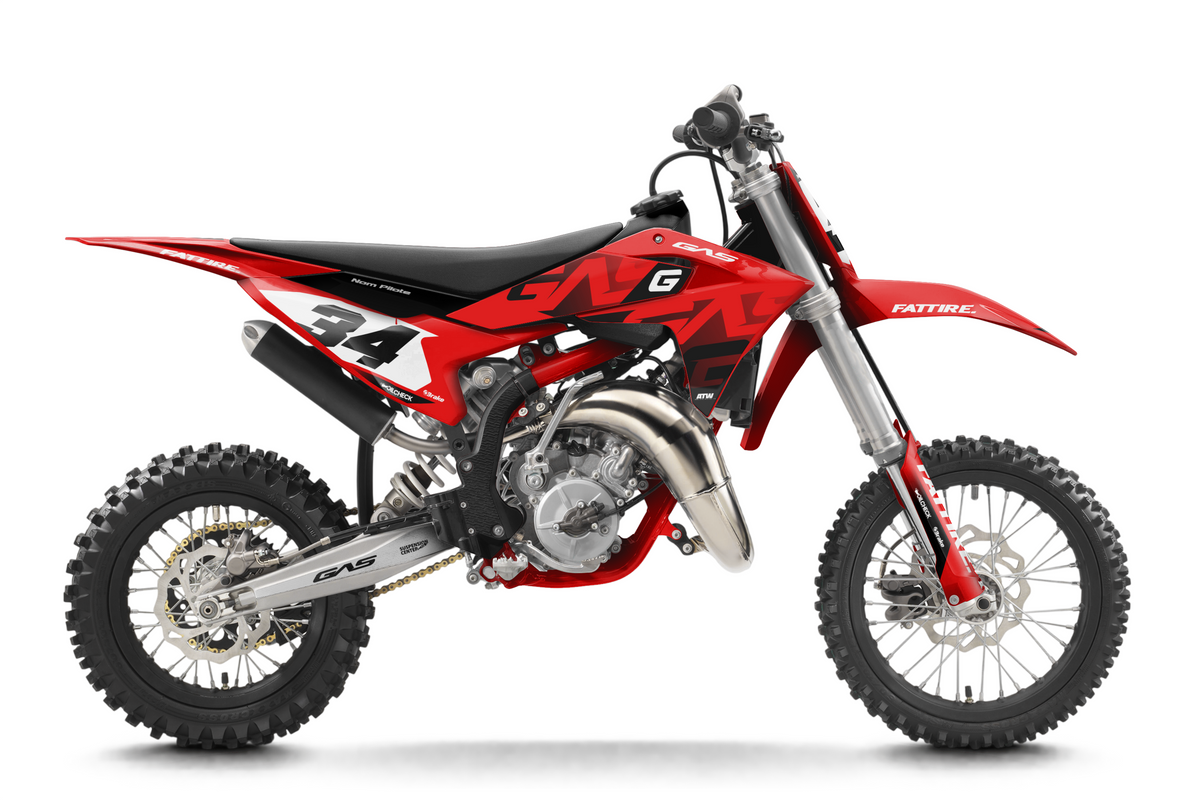 Kit déco GasGas MC 50/65/85 & MC-E 3/5 - GGMMX005 Rouge