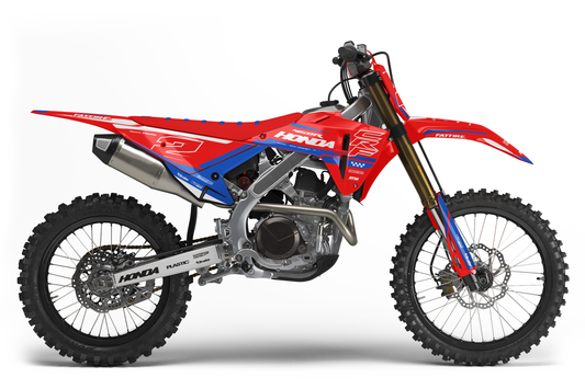 Kit déco HONDA CRF - HDMX001 Rouge