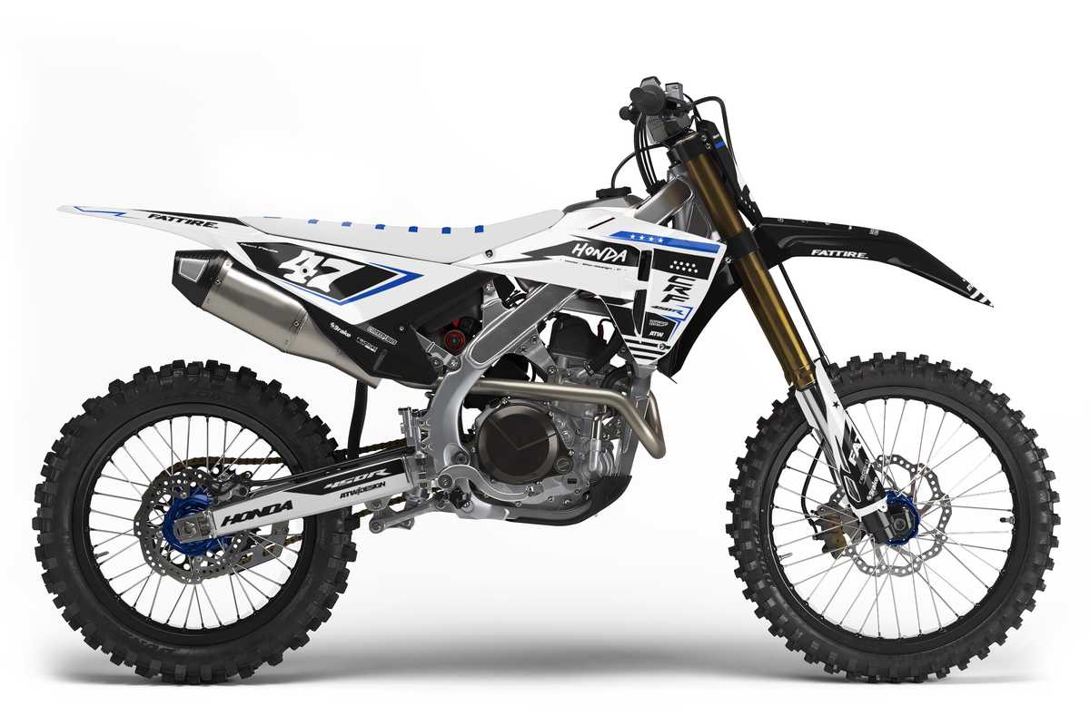 HONDA CRF Graphics kit - HDMX002 White