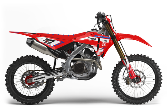 Kit déco HONDA CRF - HDMX002 Rouge