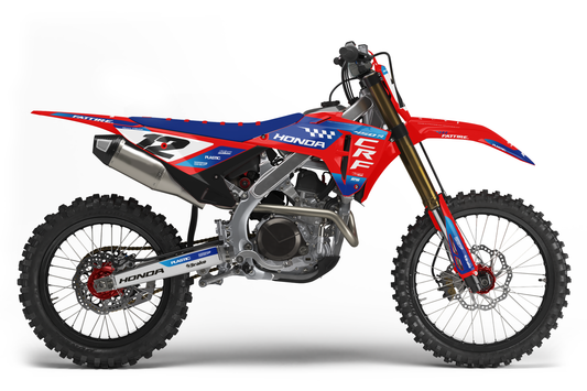 Kit déco HONDA CRF - HDMX006 Rouge
