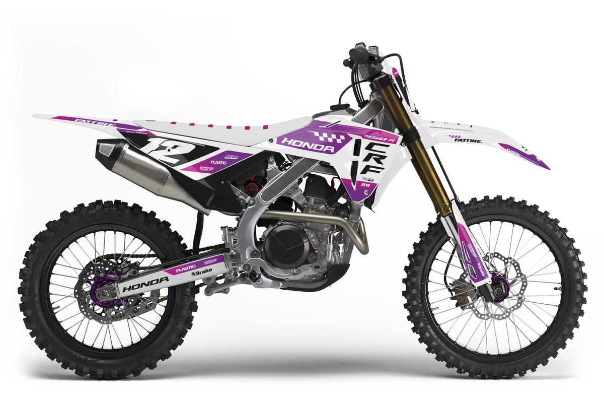 HONDA CRF Graphics kit - HDMX006 Puprle