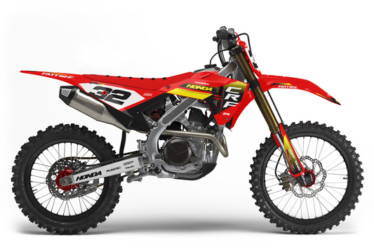 Kit déco HONDA CRF - HDMX007 Jaune
