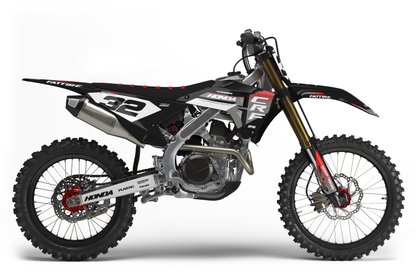 HONDA CRF Graphics kit - HDMX007 Black