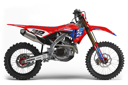 HONDA CRF Graphics kit - HDMX007 Red