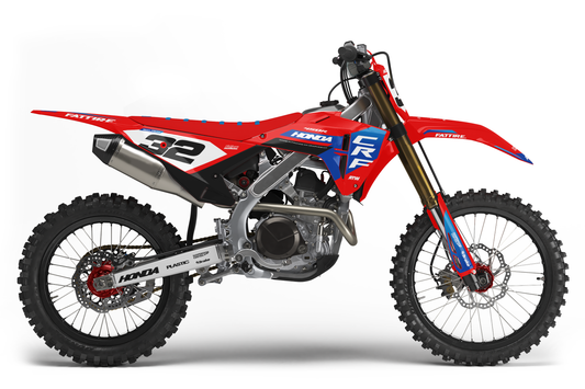 Kit déco HONDA CRF - HDMX007 Rouge