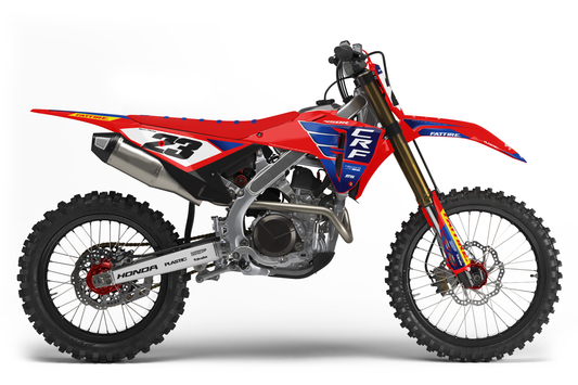 Kit déco HONDA CRF - HDMX008 Bleu