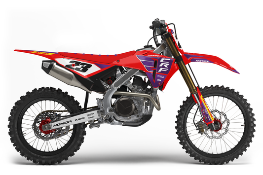 Kit déco HONDA CRF - HDMX008 Violet
