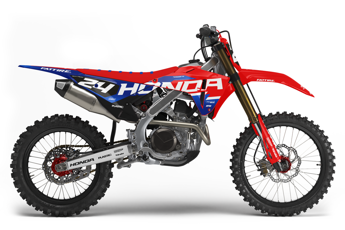 HONDA CRF Graphics kit - HDMX010 Blue