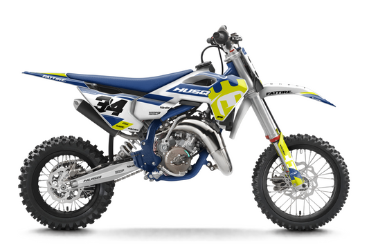 Kit déco HUSQVARNA TC 50/65/85 & EE 3/5 - HQMMX001 Bleu