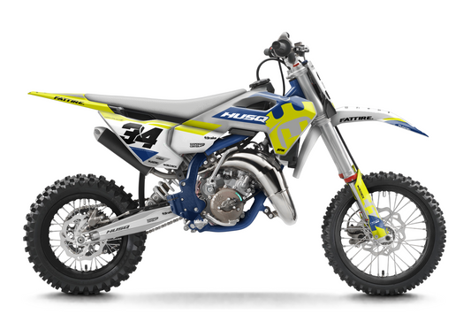 Kit déco HUSQVARNA TC 50/65/85 & EE 3/5 - HQMMX001 Jaune