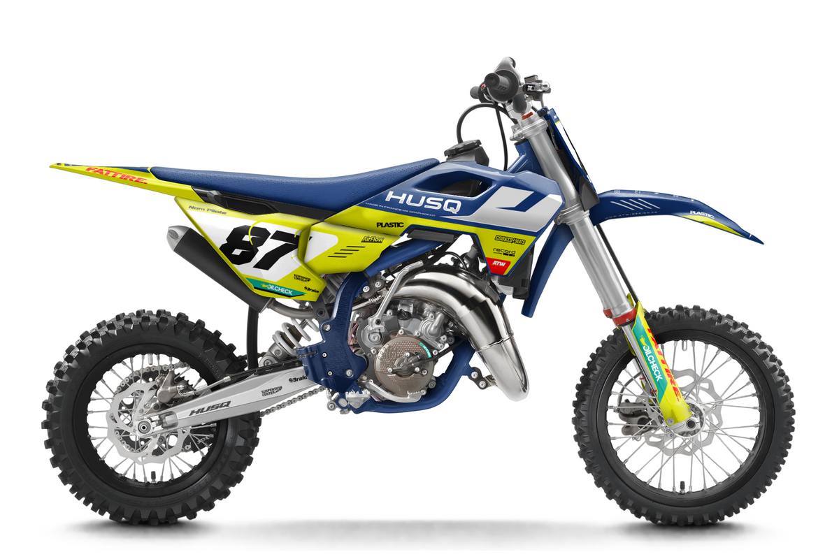 Kit déco HUSQVARNA TC 50/65/85 & EE 3/5 - HQMMX002 Blanc