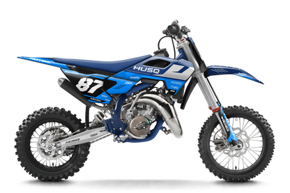 Kit déco HUSQVARNA TC 50/65/85 & EE 3/5 - HQMMX002 Bleu