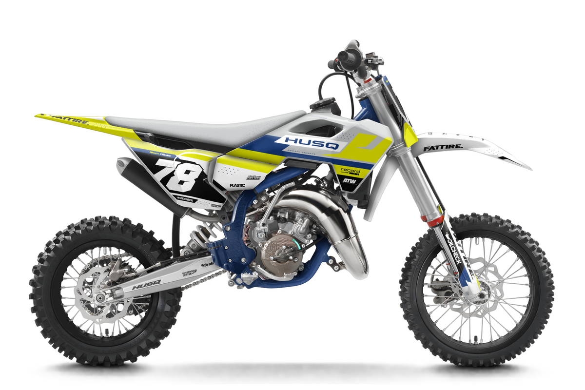 Kit déco HUSQVARNA TC 50/65/85 & EE 3/5 - HQMMX003 Jaune