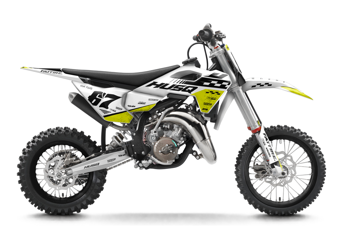 Kit déco HUSQVARNA TC 50/65/85 & EE 3/5 - HQMMX004 Jaune