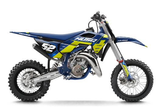 Kit déco HUSQVARNA TC 50/65/85 & EE 3/5 - HQMMX005 Jaune