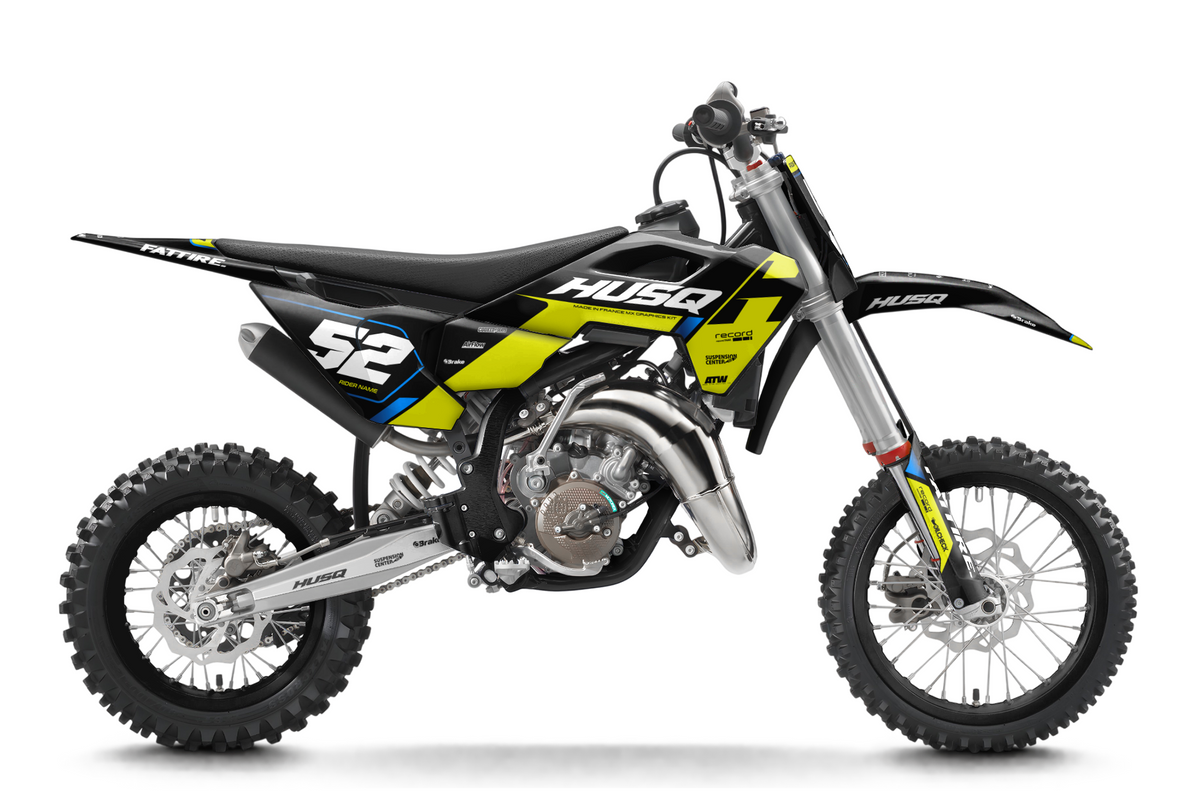 Kit déco HUSQVARNA TC 50/65/85 & EE 3/5 - HQMMX005 Noir
