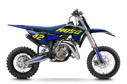 Kit déco HUSQVARNA TC 50/65/85 & EE 3/5 - HQMMX006 Bleu