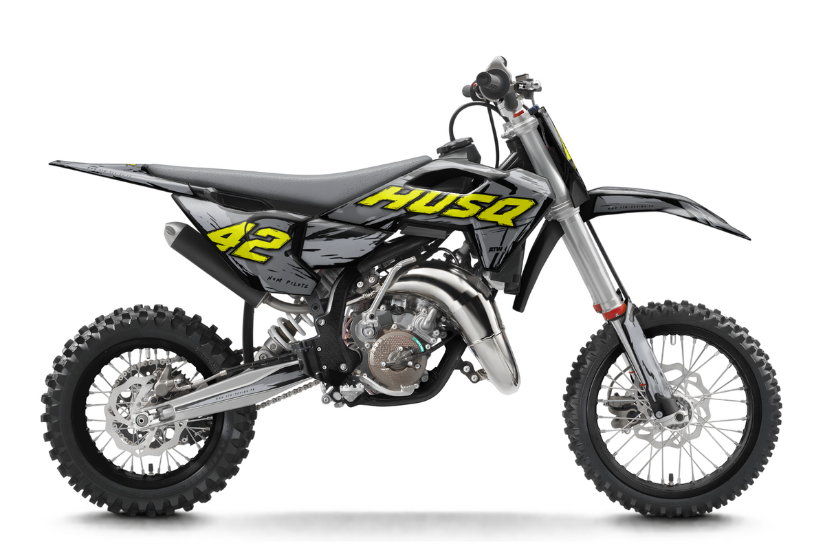 Kit déco HUSQVARNA TC 50/65/85 & EE 3/5 - HQMMX006 Gris