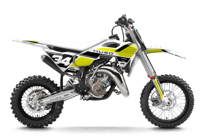 Kit déco HUSQVARNA TC 50/65/85 & EE 3/5 - HQMMX007 Jaune