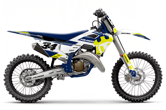 Kit déco Husqvarna FC/TC/FE/TE - HQMX001 Bleu