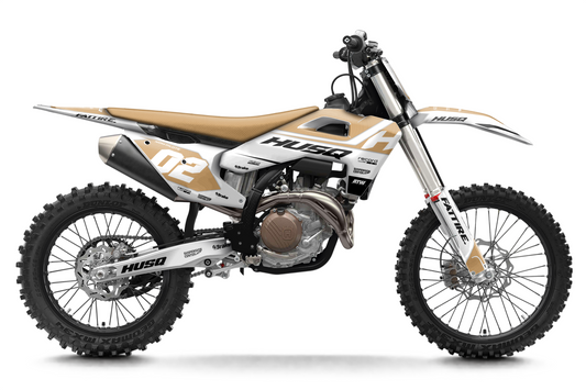 Kit grafiche Husqvarna FC/TC/FE/TE - HQMX009 Beige