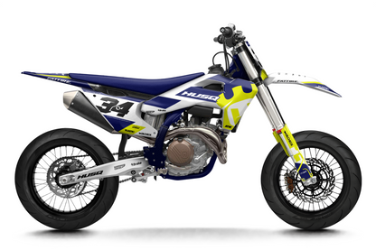 Kit déco Husqvarna 450 FS - HQSM001 Bleu