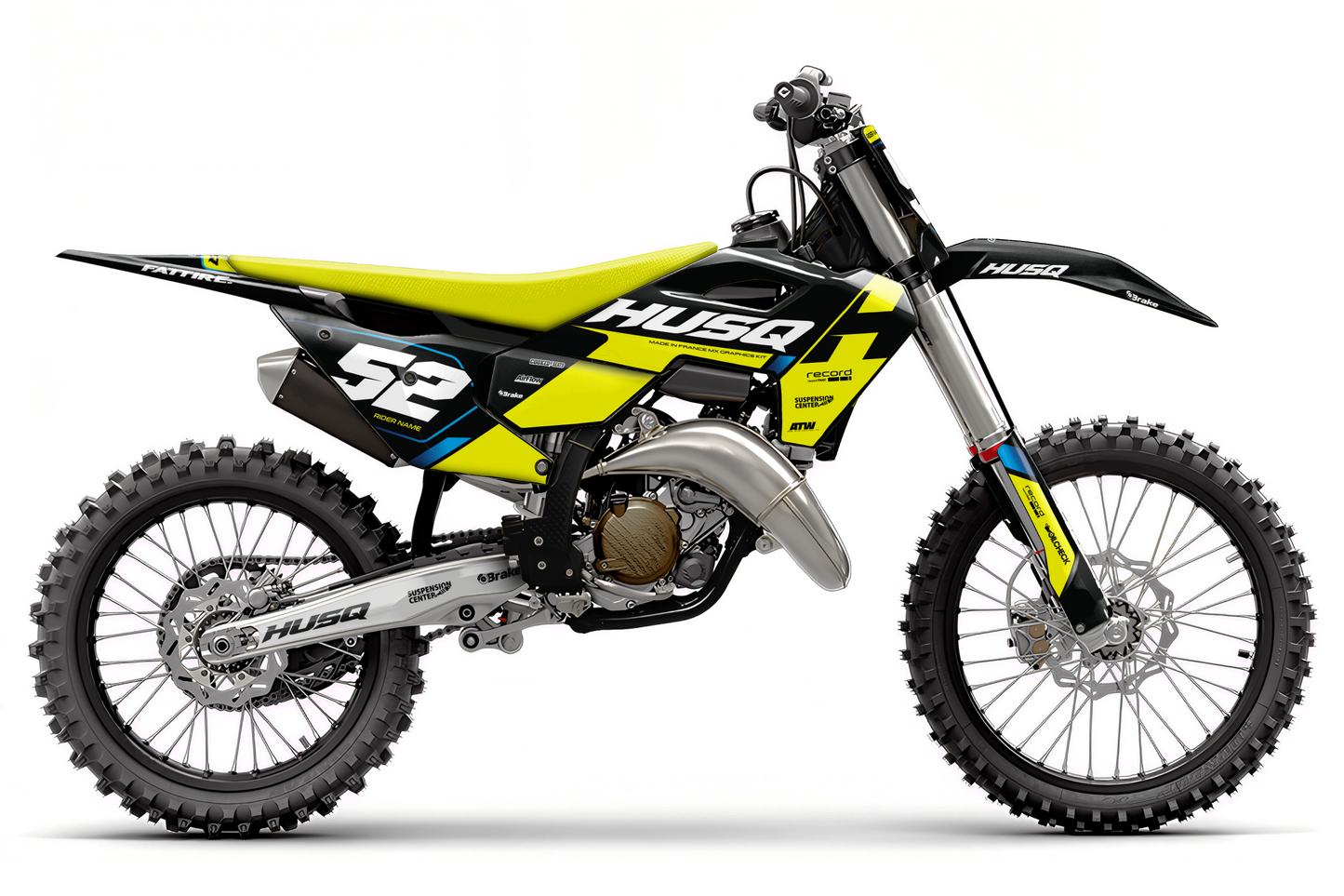 Kit déco Husqvarna FC/TC/FE/TE - HQMX005 Noir