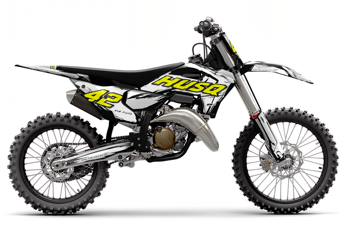 Kit déco Husqvarna FC/TC/FE/TE - HQMX006 Blanc
