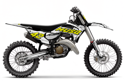 Kit déco Husqvarna FC/TC/FE/TE - HQMX006 Blanc