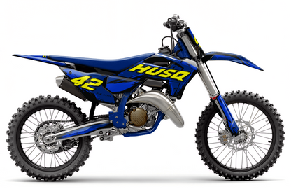Kit déco Husqvarna FC/TC/FE/TE - HQMX006 Bleu