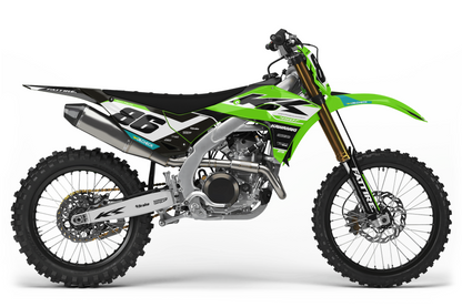 Kit déco Kawasaki KX-F - KWMX002 Noir