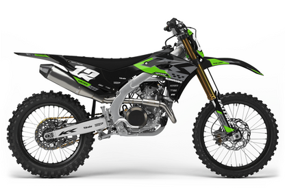 Kit déco Kawasaki KX-F - KWMX003 Noir