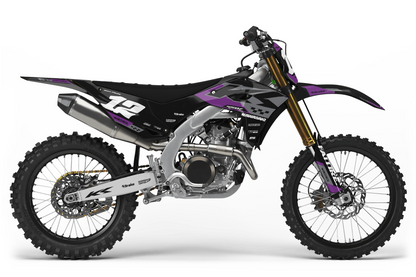 Kit déco Kawasaki KX-F - KWMX003 Violet
